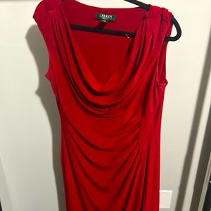 Lauren Ralph Lauren Red dress size 14 excellent condition